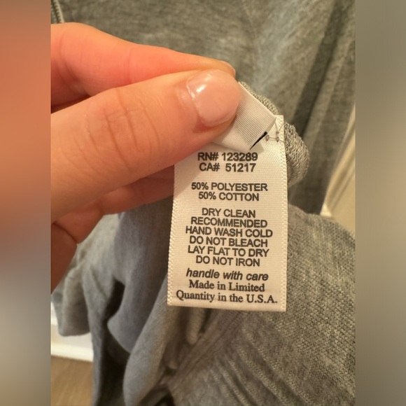 Michael Lauren Large Grey Zip-Up Hoodie. 🖤⚡️ - Picture 5 of 5